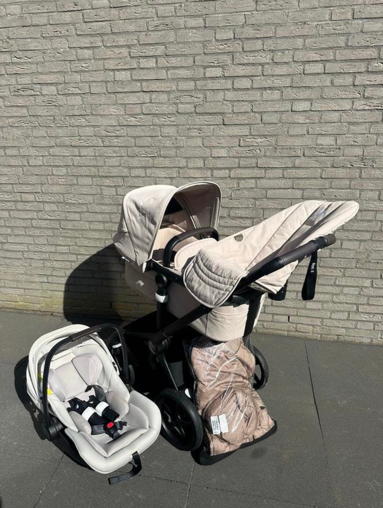 Bugaboo Fox 5 compleet (incl. accessoires) + Nuna Arra Next, Ophalen, Gebruikt, Bugaboo, Combiwagen
