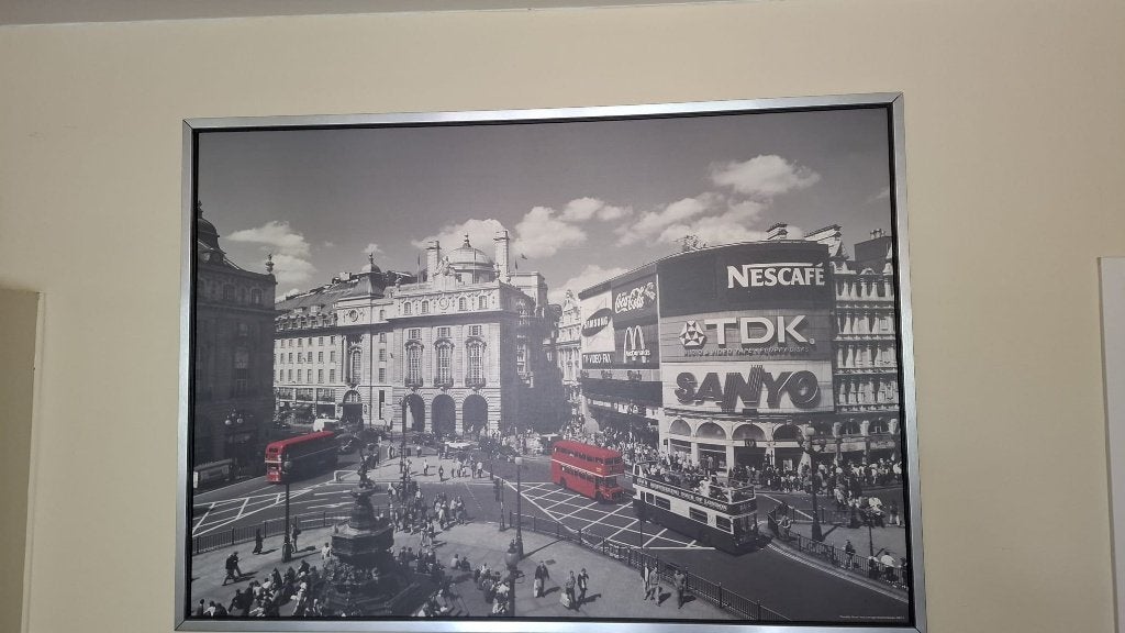 Londen plaat, Ophalen, Gebruikt, 125 cm of meer, Schilderij