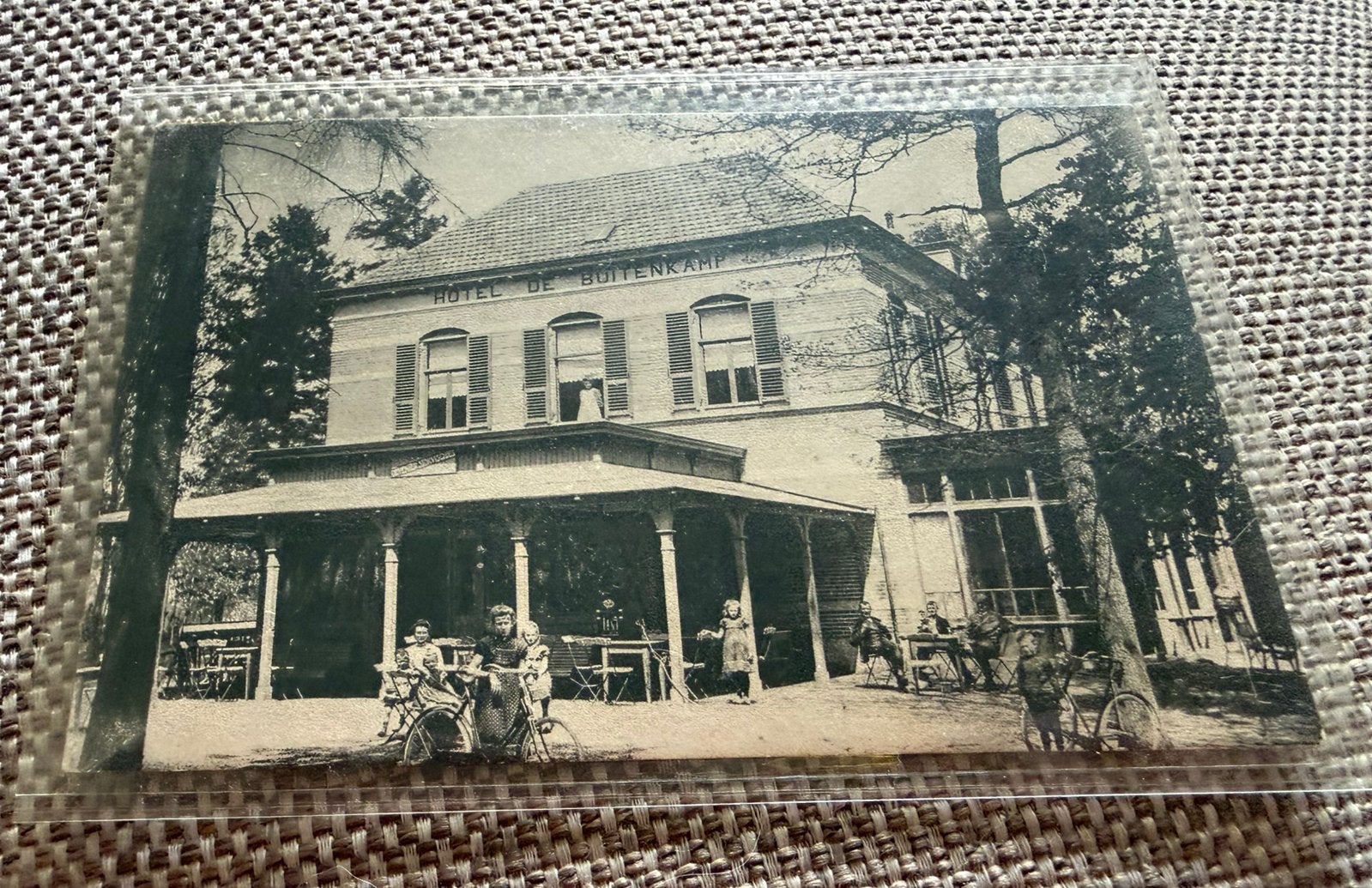 Ansichtkaart Epse hotel B.J. Nijhuis Gorssel, Ophalen of Verzenden, Voor 1920, Overijssel