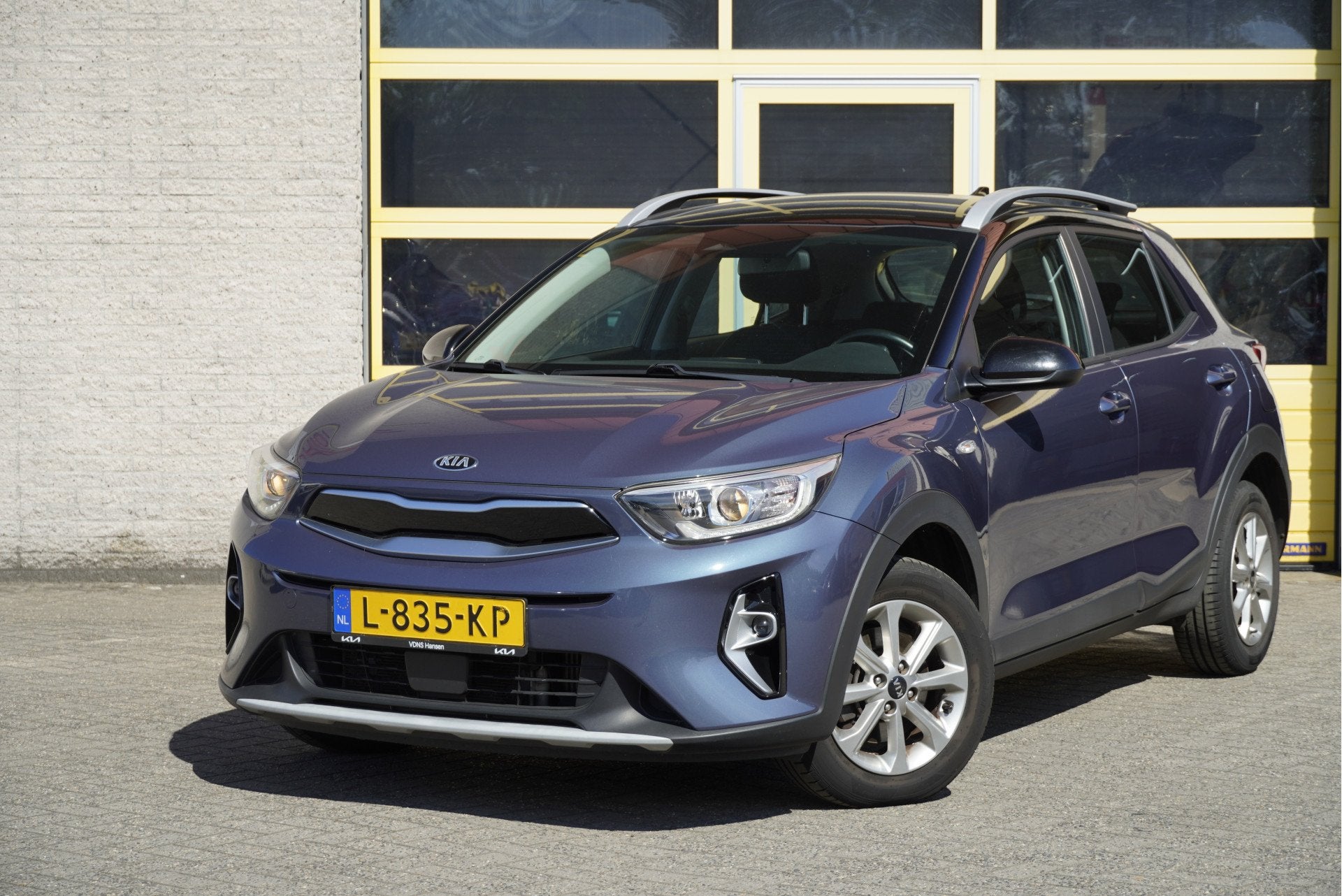 Kia Stonic 1.0 T-GDi MHEV DynamicLine BJ2021 Lmv 15" | Led |, Voorwielaandrijving, Dealer onderhouden, Gebruikt, Blauw
