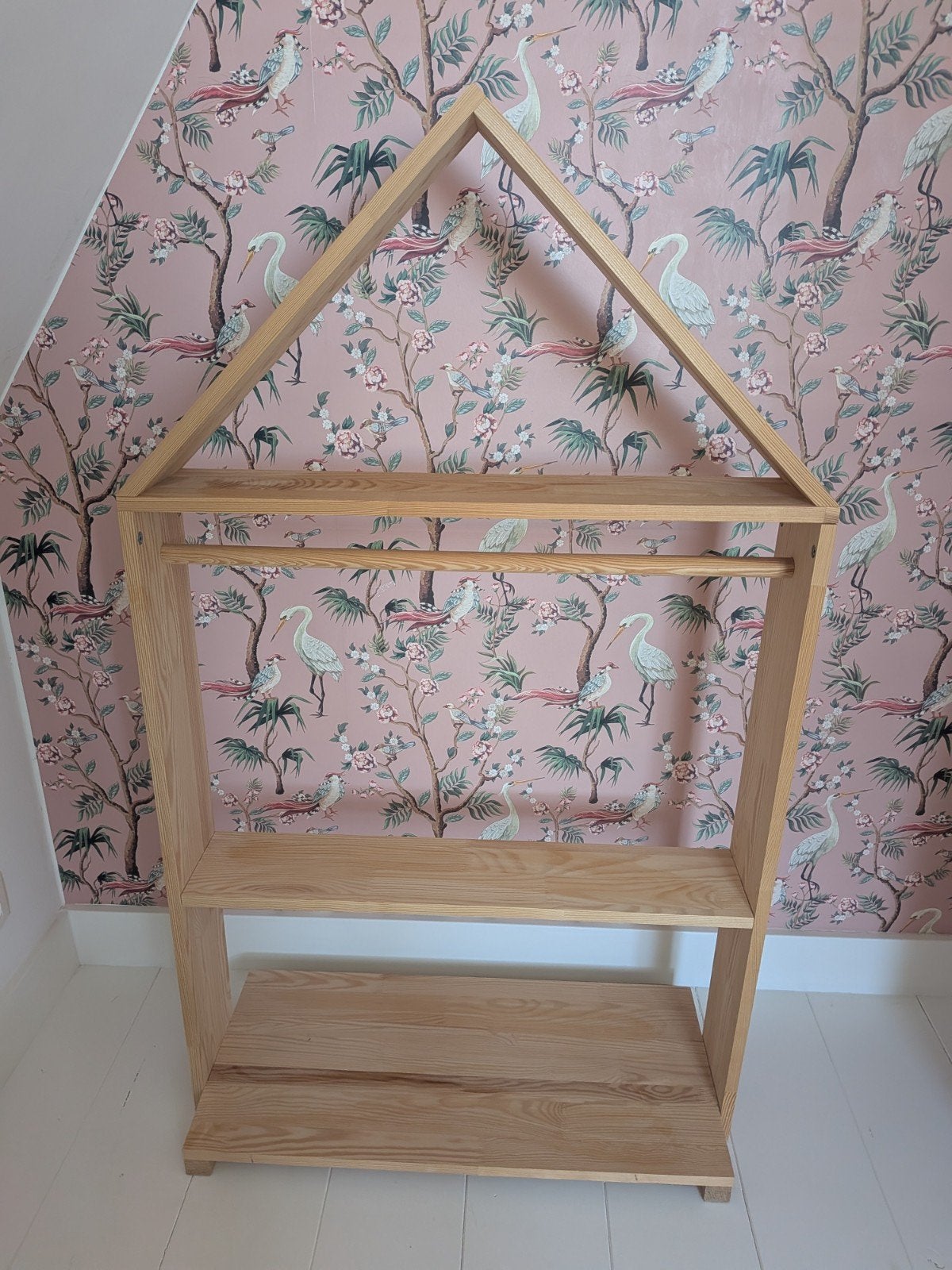 Petit Amelie Kledingrek / Open Kast 81x35x137 cm, Ophalen