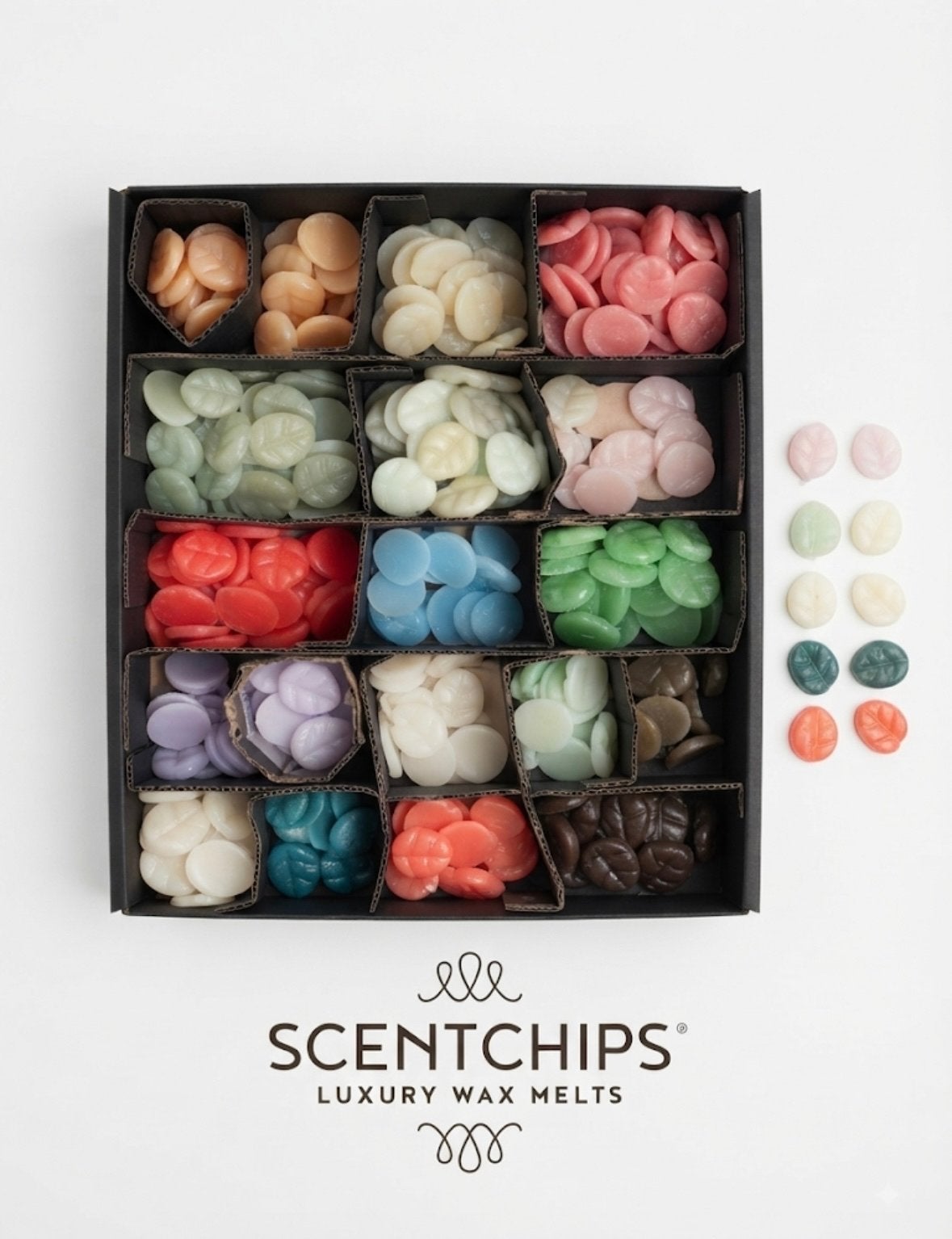 Grote partij Scentchips Luxury Wax Melts - 2000 stuks, Overige materialen, Meerkleurig, Overige merken, Overige typen