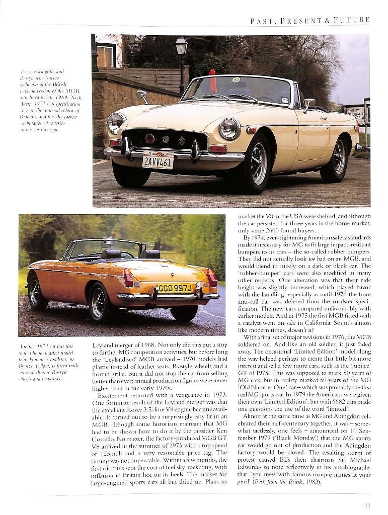 Original MGB, MGC and MGB GT V8 models, Anders Ditlev Clausager, Verzenden, Nieuw, Overige merken