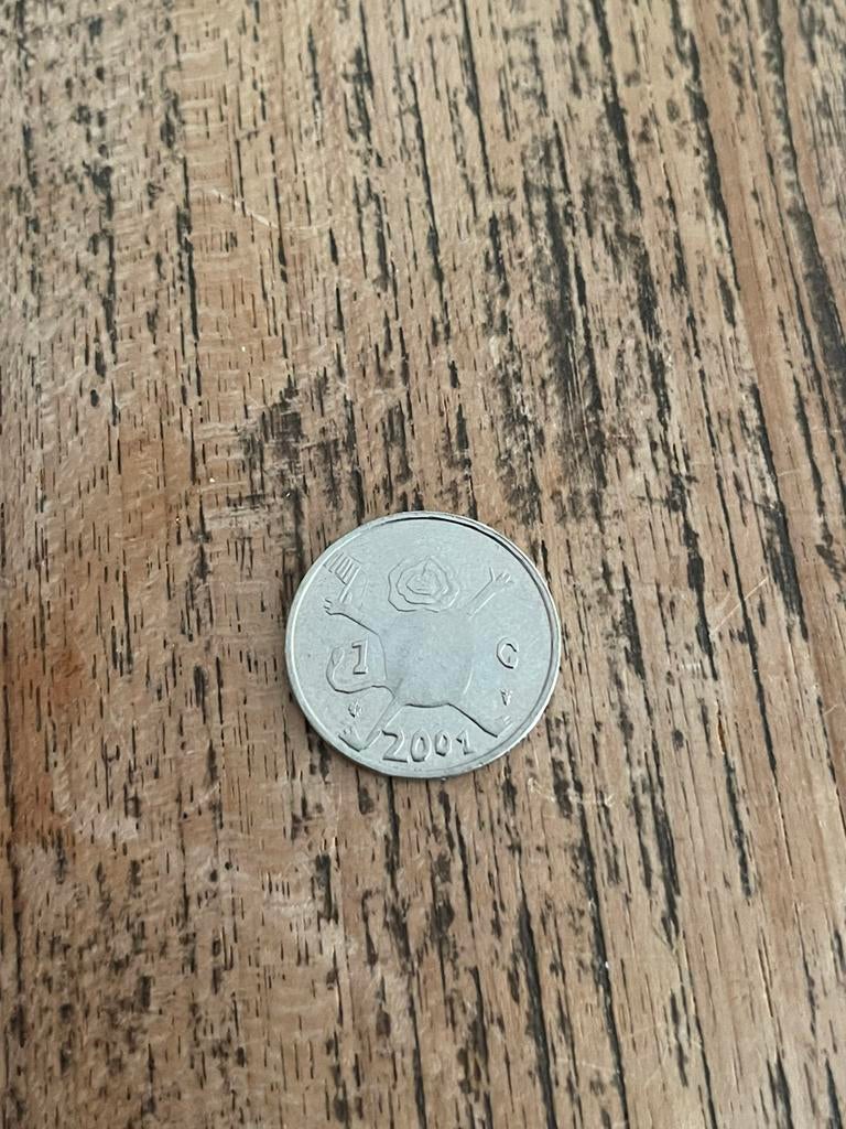 Loeki gulden, de laatste gulden., Postzegels en Munten, Munten | Nederland, Ophalen of Verzenden, Koningin Beatrix, 1 gulden