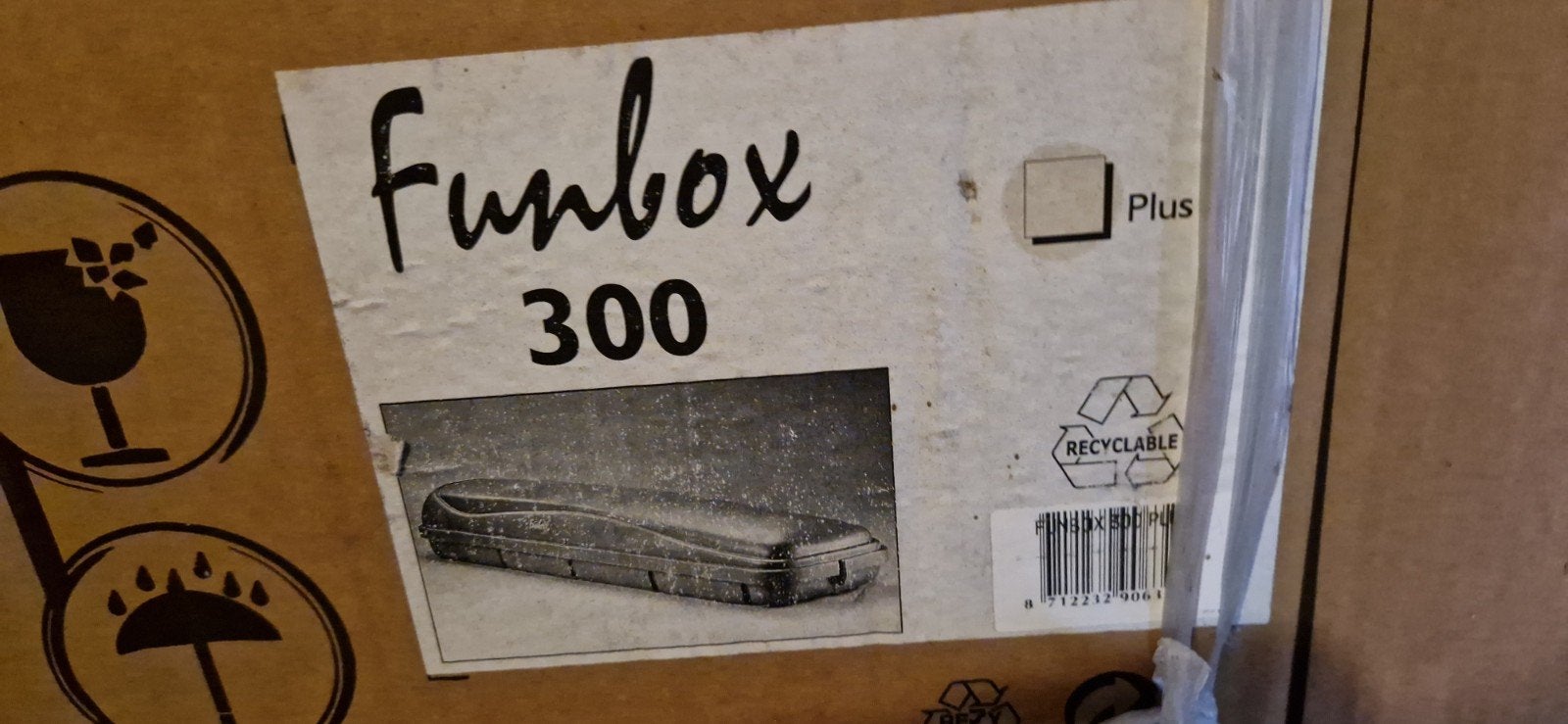 Funbox 300 Plus Dakkoffer, Auto diversen, Dakkoffers, Ophalen, Zo goed als nieuw