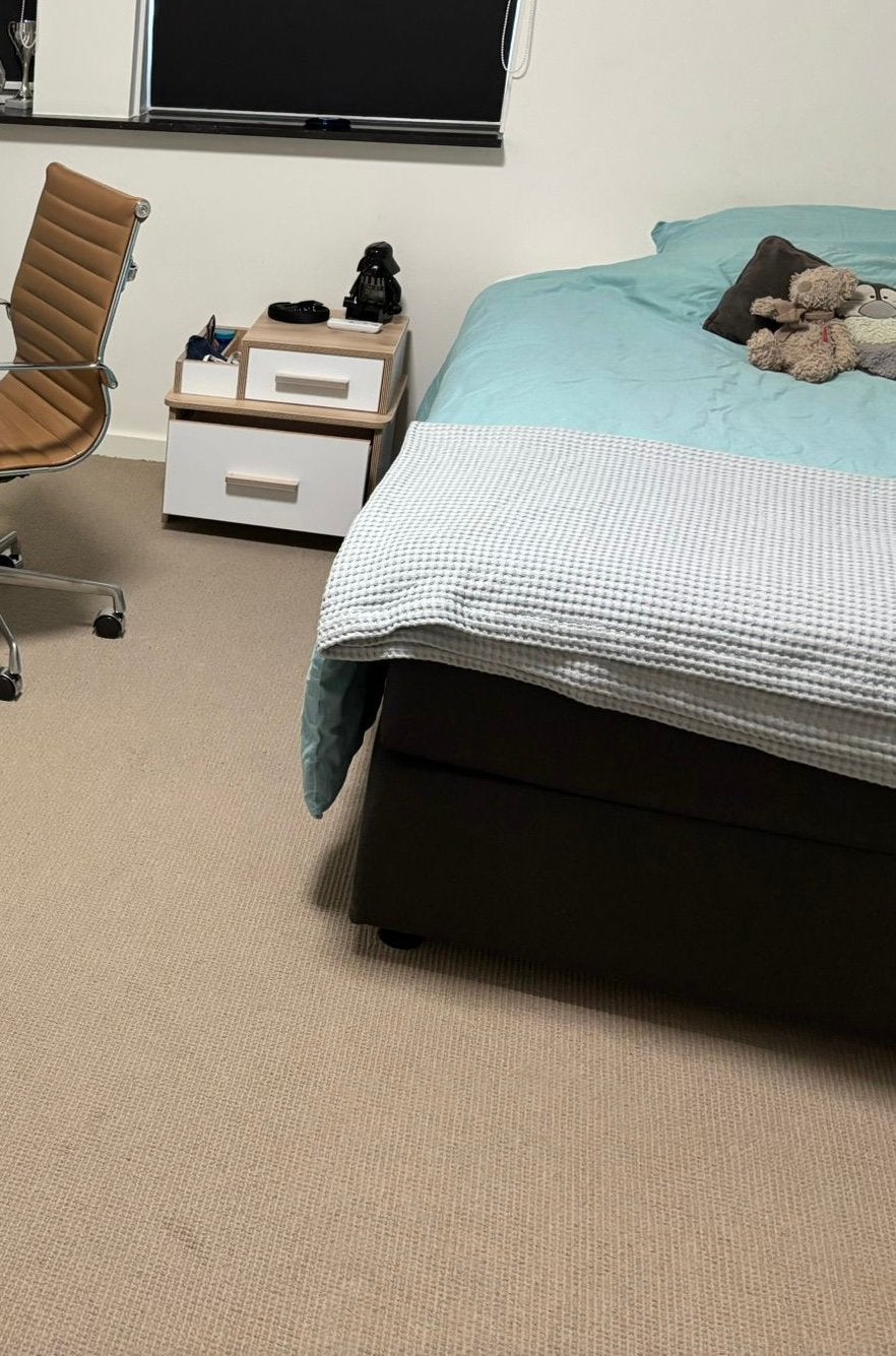 Boxspring 120 x 200, Huis en Inrichting, Slaapkamer | Boxsprings, Ophalen, Gebruikt, Zwart, Twijfelaar