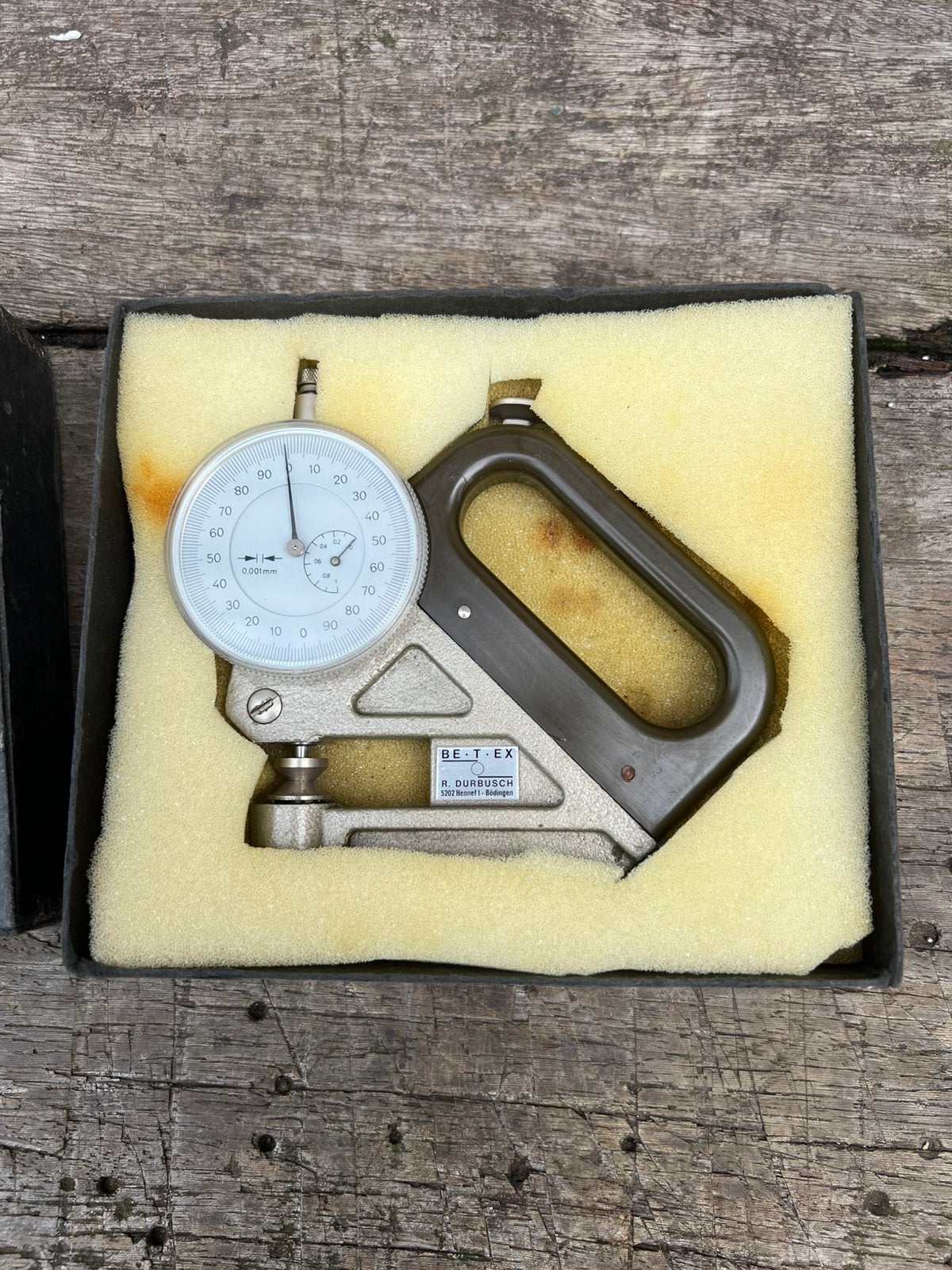 BE.T.EX Dürbusch micrometer, Ophalen of Verzenden, Zo goed als nieuw