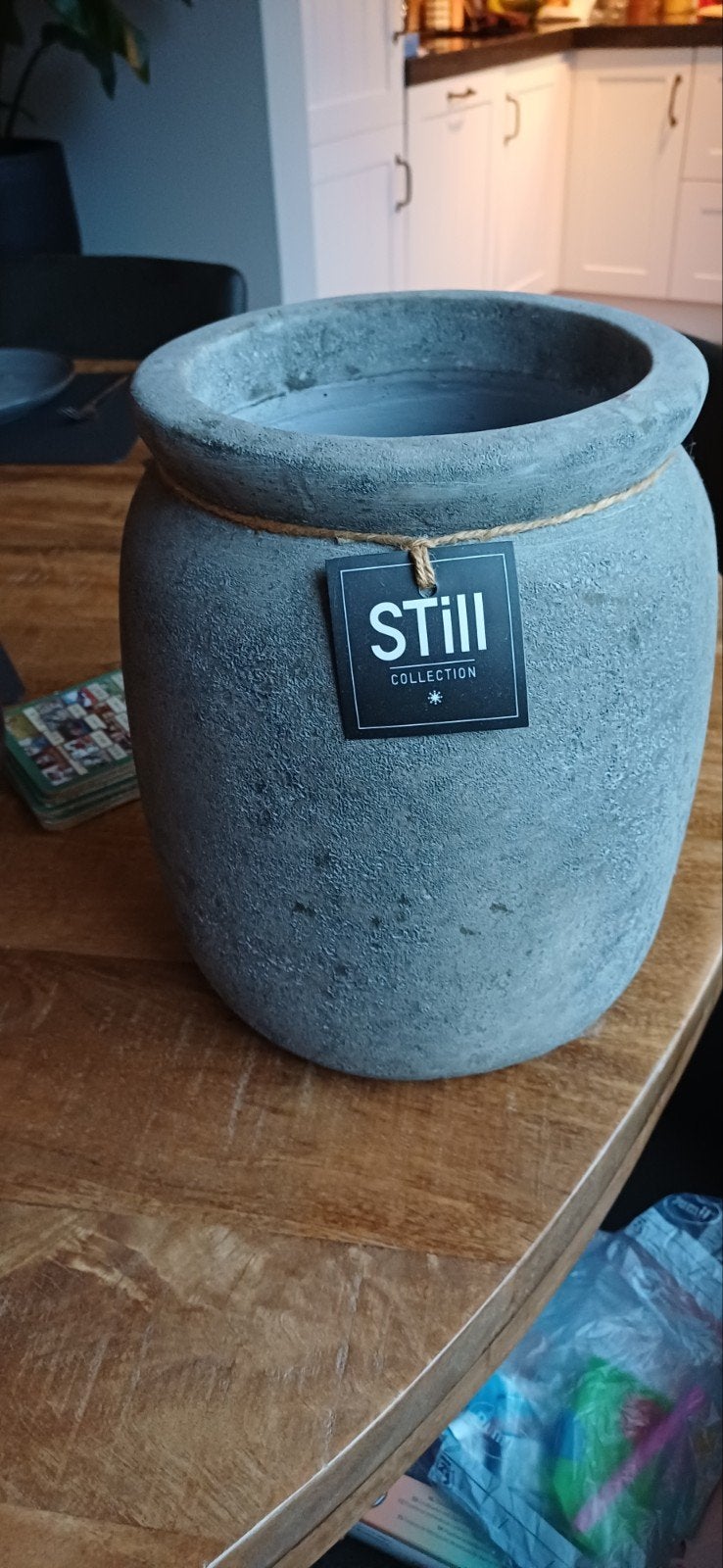 Stijlvolle Still Collection bloempot - Zo goed als nieuw, Rond, Binnen, Zo goed als nieuw, Minder dan 40 cm