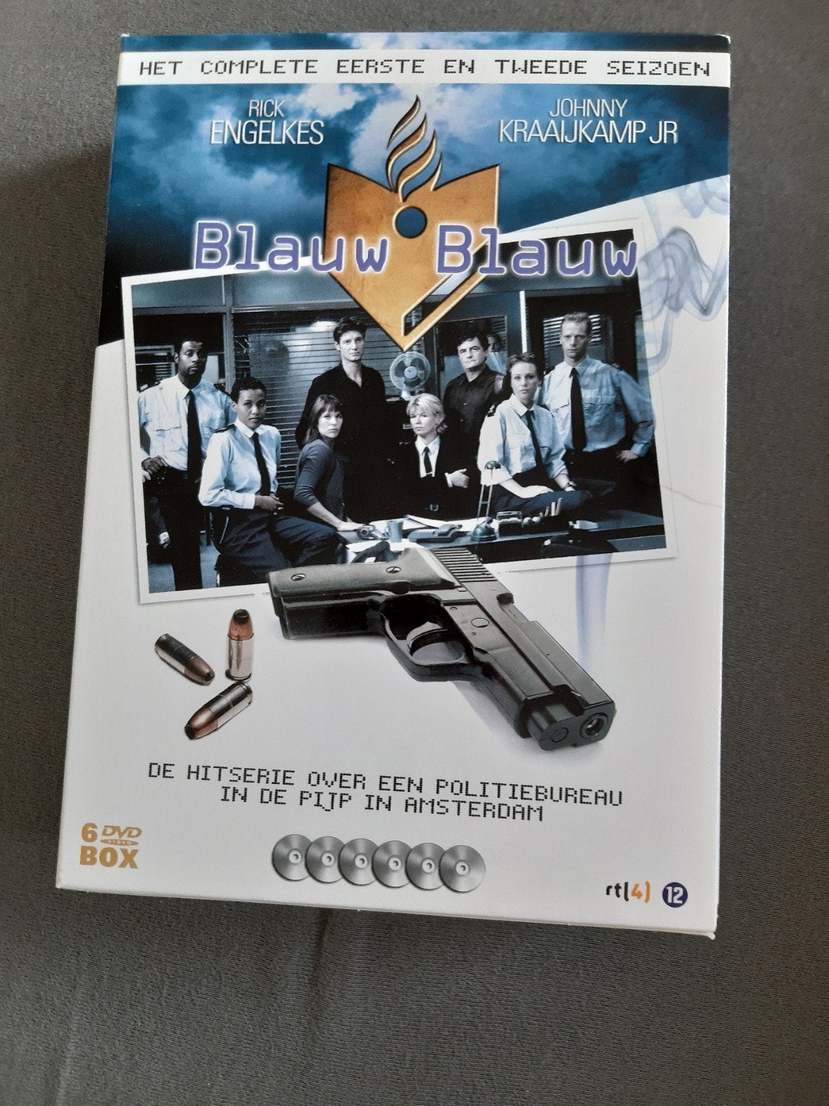 Blauw Blauw - Het complete eerste en tweede seizoen (DVD), Gebruikt, Inclusief doosje, Ophalen of Verzenden, Nederlands
