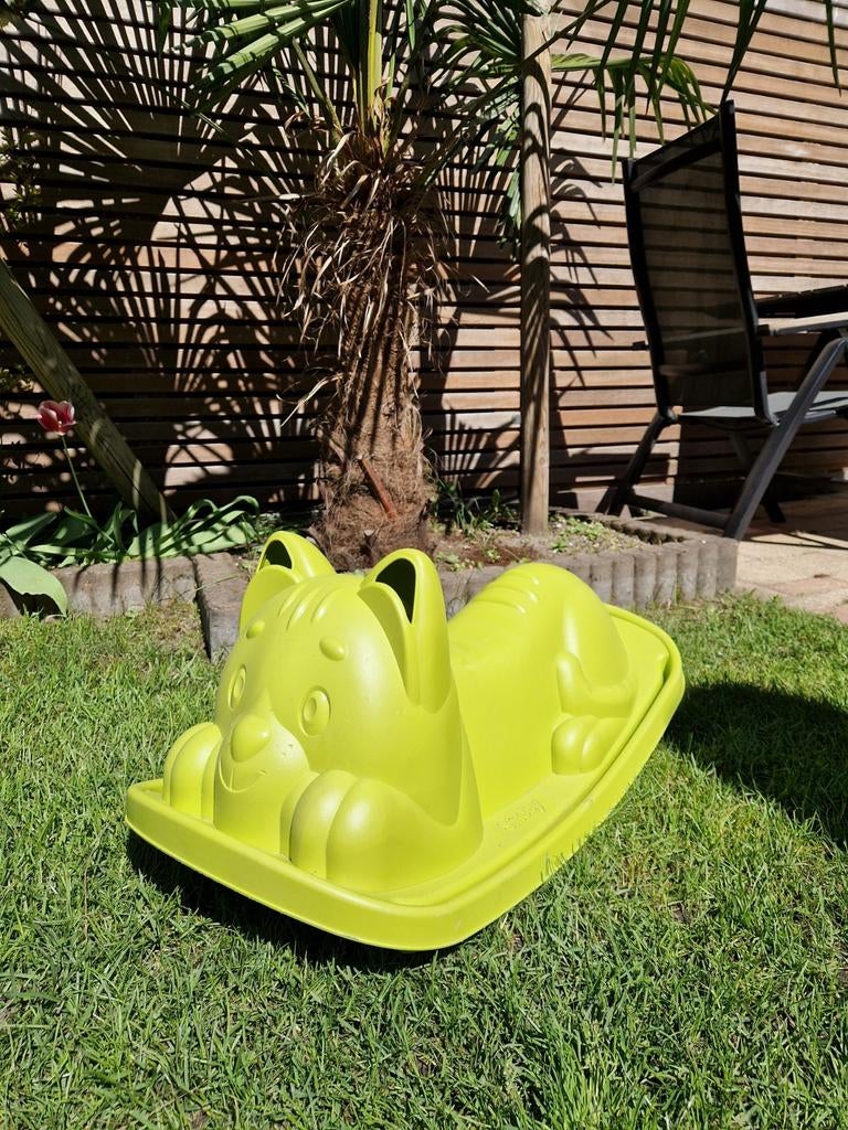 Smoby Wipwap Groene Kat z.g.a.n., Ophalen, Zo goed als nieuw