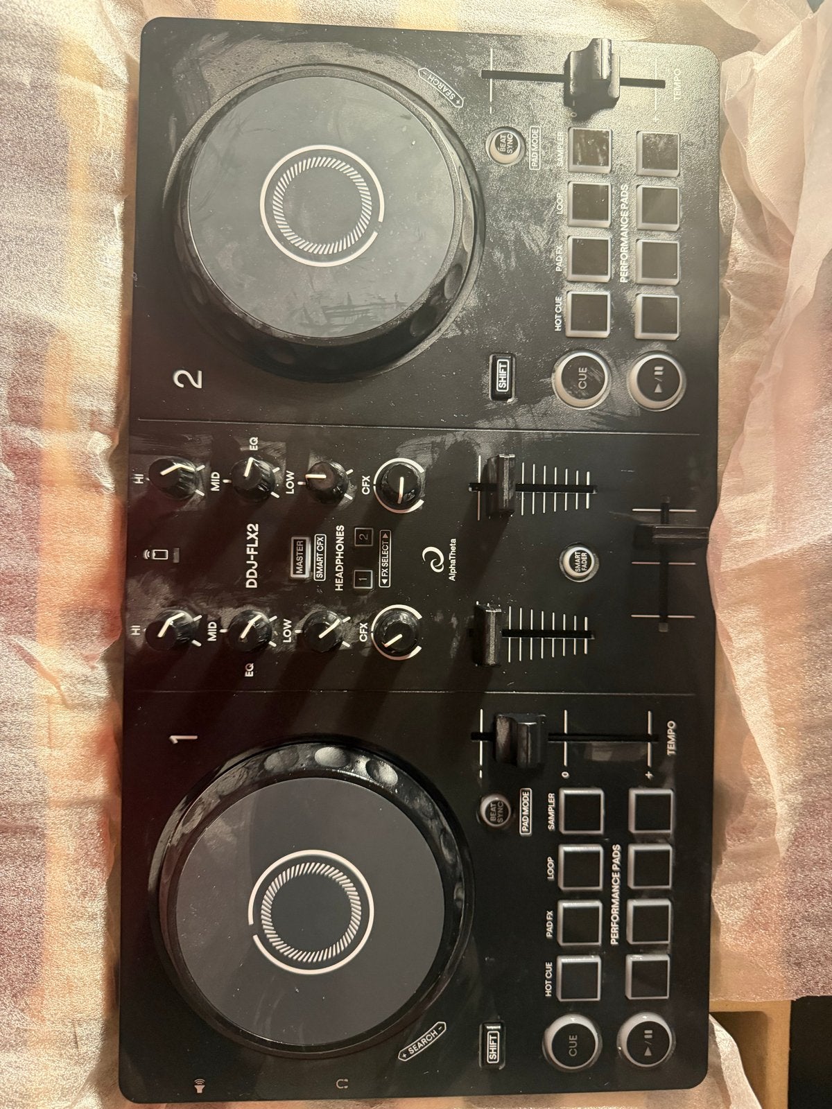 Pioneer AlphaTheta DDJ-FLX2 DJ Controller, Ophalen of Verzenden, Zo goed als nieuw, Dj-set, Pioneer