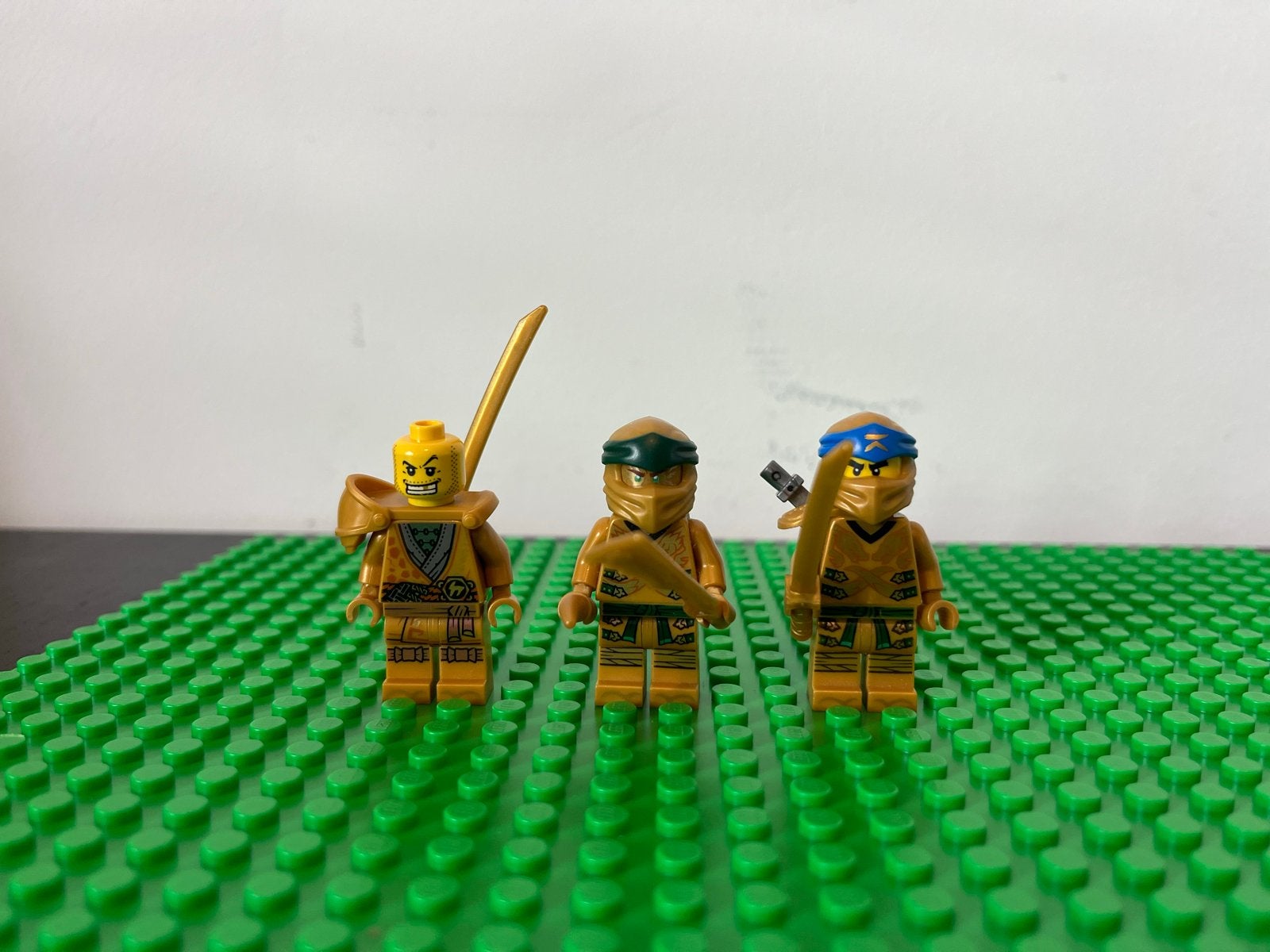 Diverse Lego Ninjago Gouden Minifiguren, Lego, Ophalen of Verzenden, Zo goed als nieuw, Minifiguur