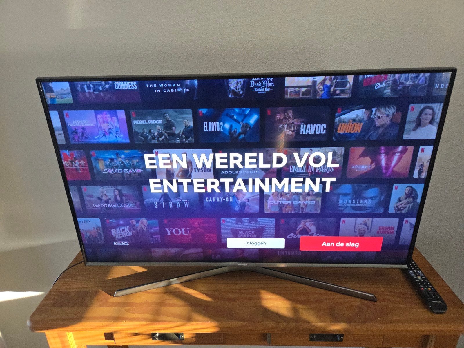 Samsung Led Smart tv 43 inch, Ophalen, Gebruikt, 50 Hz, Samsung