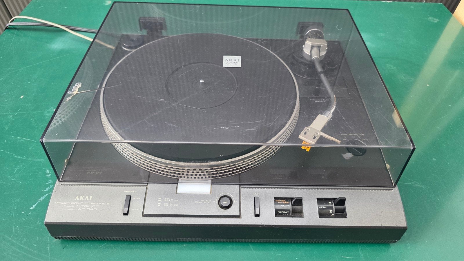 Akai AP-D40C Direct Drive platenspeler, Ophalen, Platenspeler, Akai, Gebruikt