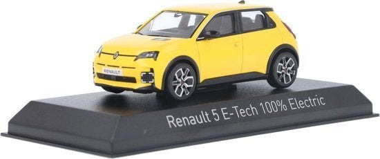 Renault 5 E-Tech 100% Electric 2024 Geel 1:43 Norev, Tschuiten@hotmail.com, Auto, Frankrijk, Norev