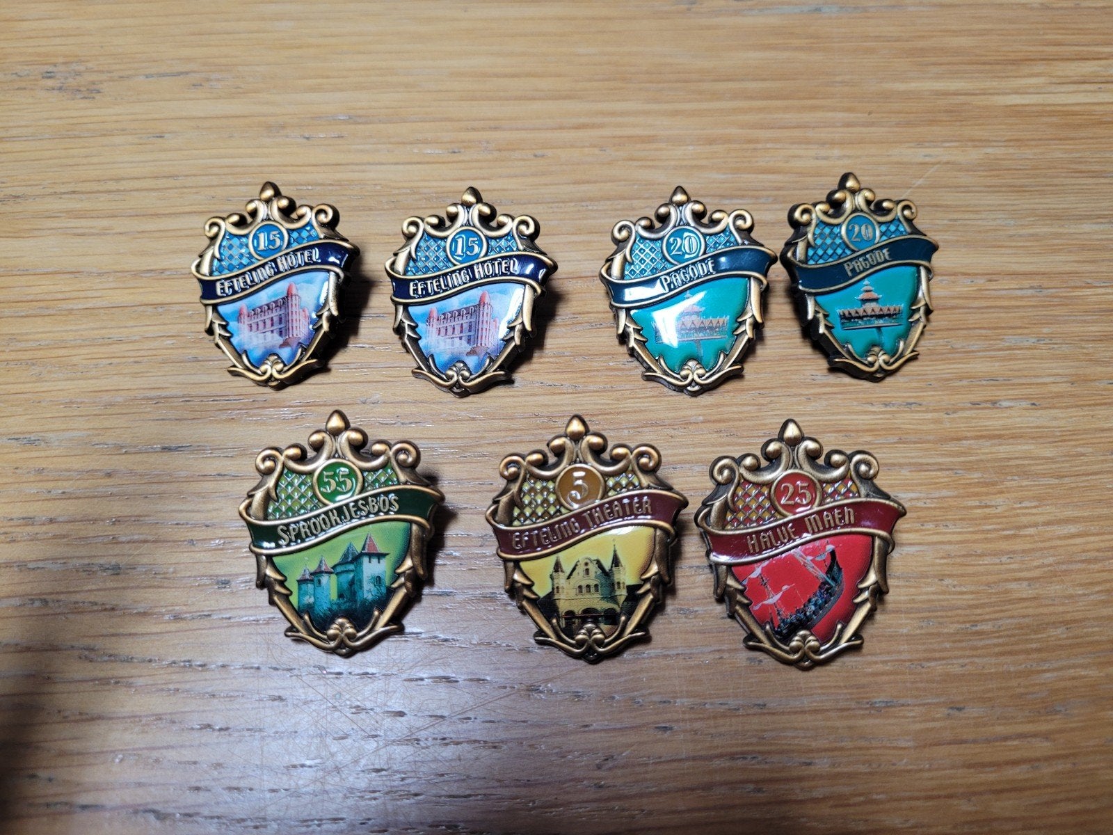 Efteling jubileum pins, Ophalen of Verzenden, Zo goed als nieuw