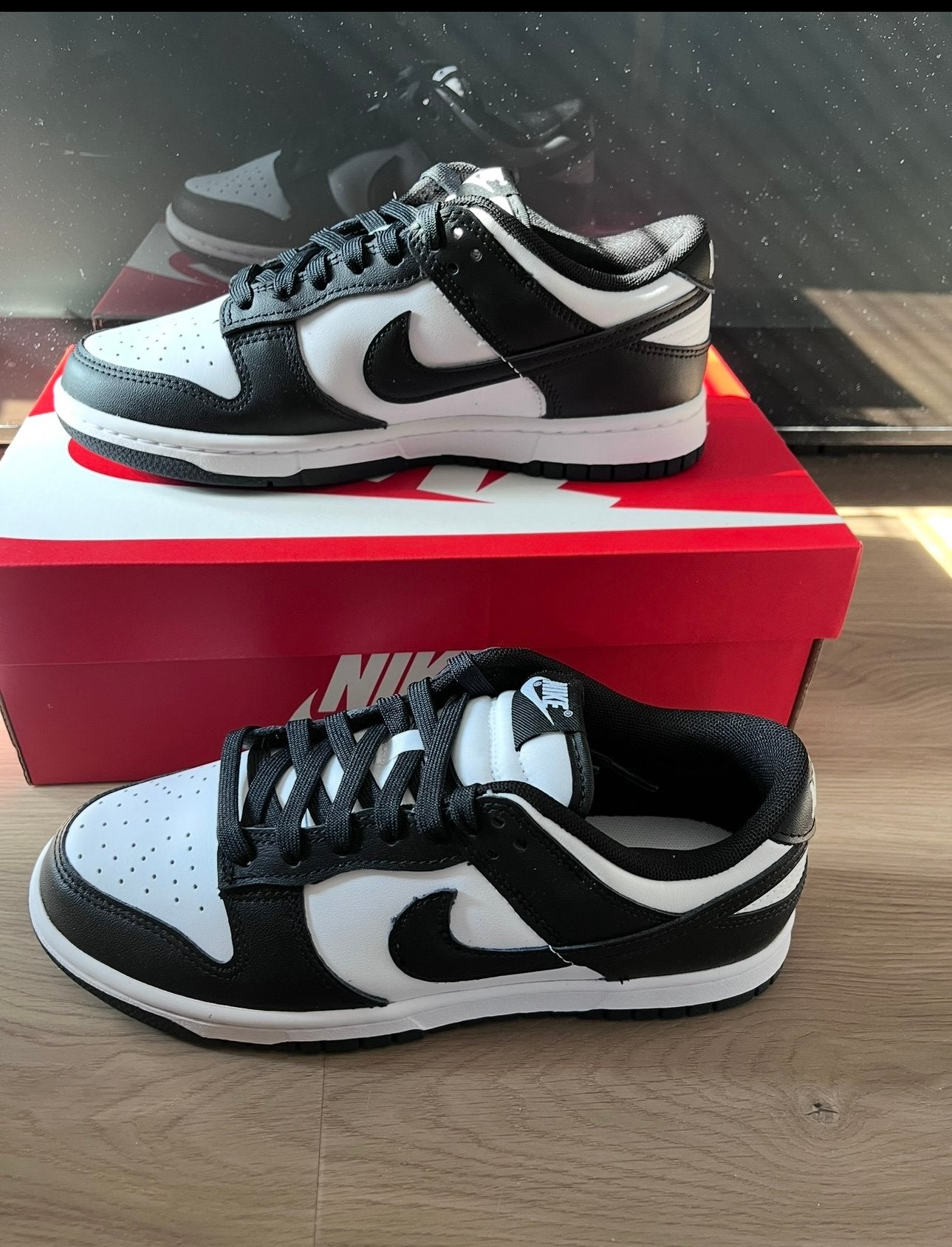 Nike Dunk Low Retro Panda maat 39, Kleding | Heren, Schoenen, Zwart, Ophalen of Verzenden, Sneakers of Gympen, Zo goed als nieuw