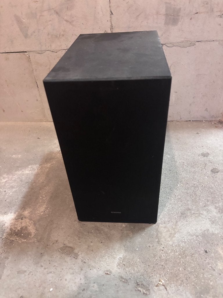Samsung PS-WB67B Draadloze Subwoofer – Krachtige Bas, Ophalen, Zo goed als nieuw, Subwoofer, Overige merken
