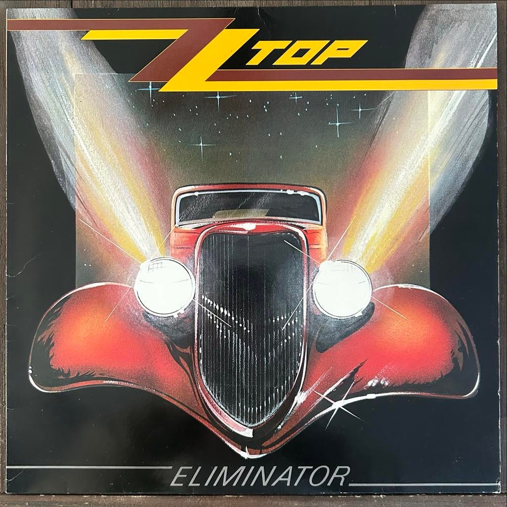 ZZ Top - Eliminator LP (1983) - Klassieke Rock Vinyl, Gebruikt, 1980 - 1989, Ophalen of Verzenden, Inclusief binnenhoes