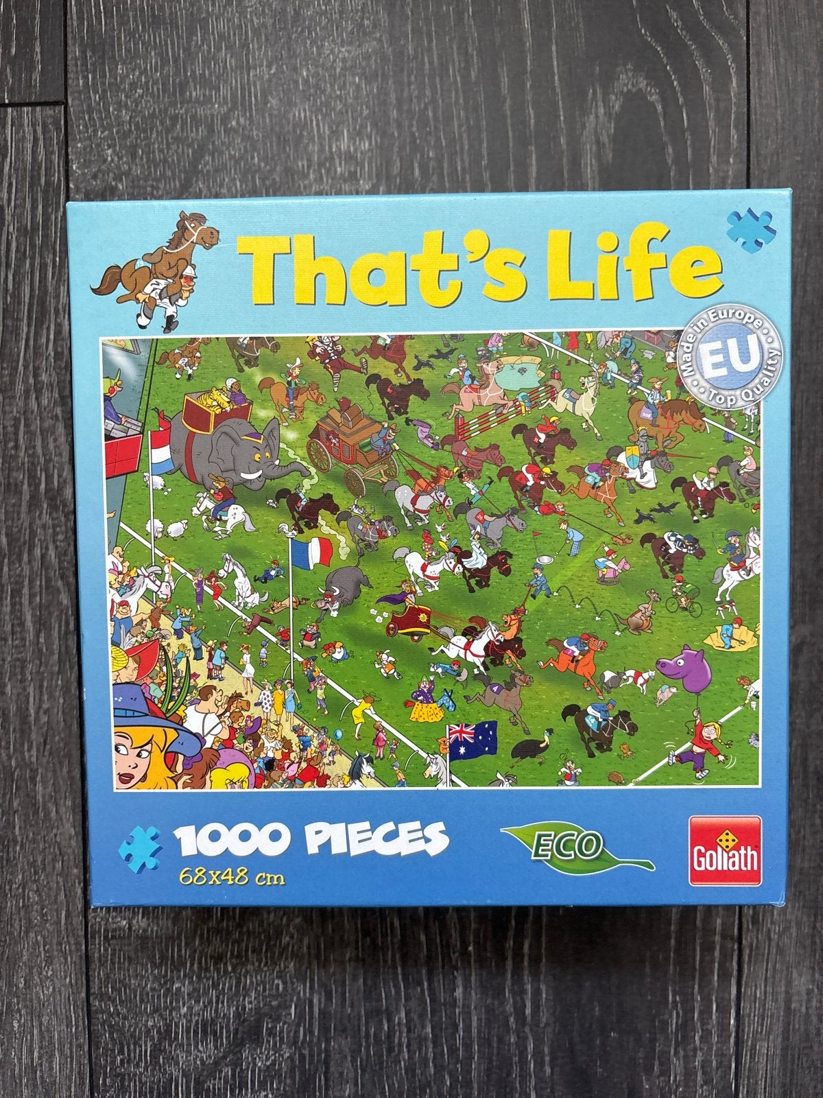 Goliath That's Life Legpuzzel 1000 stukjes, Ophalen of Verzenden, 500 t/m 1500 stukjes, Nieuw, Legpuzzel