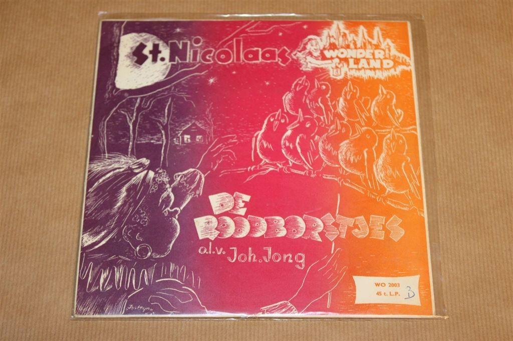 Vintage Sinterklaas EP — De Roodborstjes Zingen Klassiekers, Gebruikt, -, -, Ophalen of Verzenden