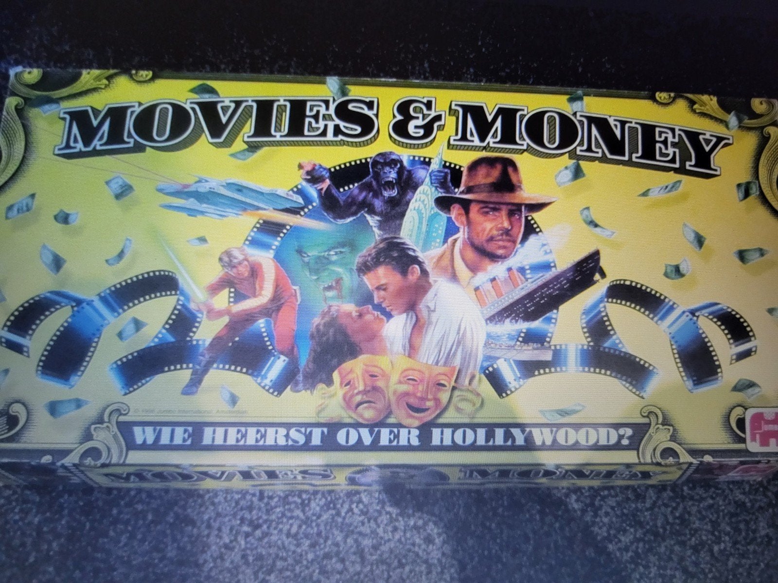 Movies & Money: Wie Heerst Over Hollywood? Bordspel, Vijf spelers of meer, Ophalen of Verzenden, Gebruikt