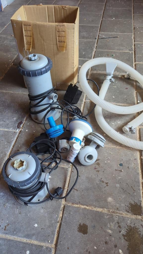 Zwembad pompen en accessoires - Intex Krystal Clear, Tuin en Terras, Ophalen of Verzenden, Gebruikt, Zwembadpomp