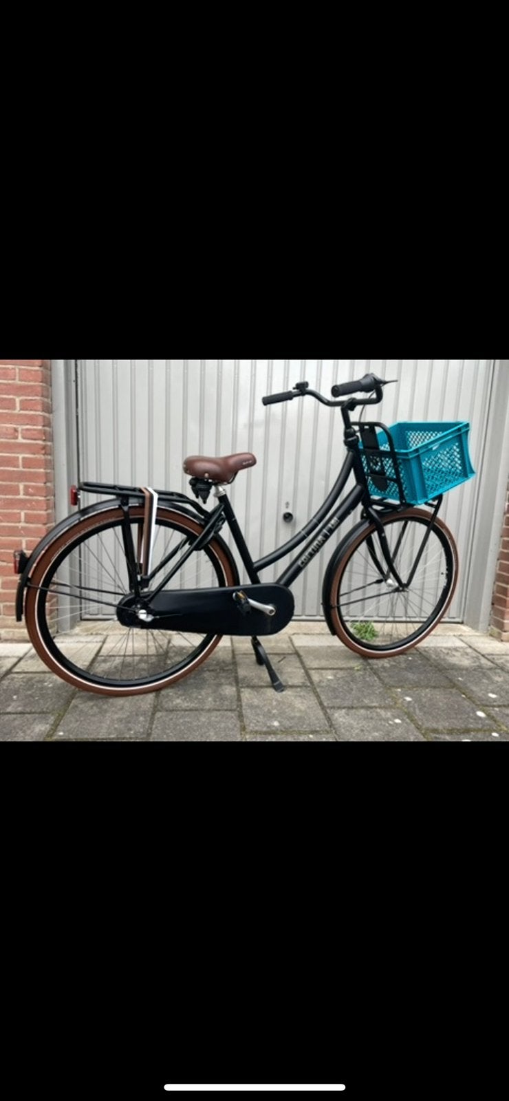 Cortina 28  meisjes fiets dames inch framemaat 50, Fietsen en Brommers, Terugtraprem, Versnellingen, Zo goed als nieuw, 50 tot 53 cm