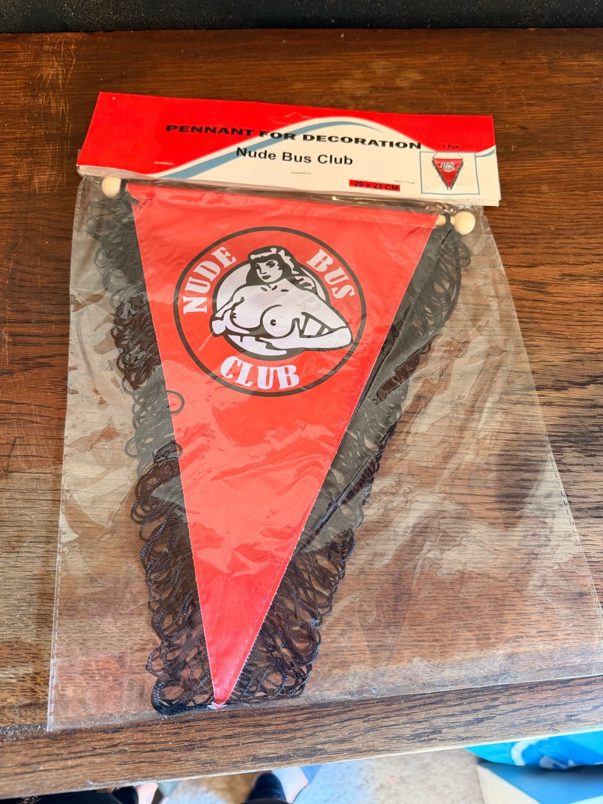 Vintage Nude Bus Club vaantje – nieuw in verpakking, Ophalen