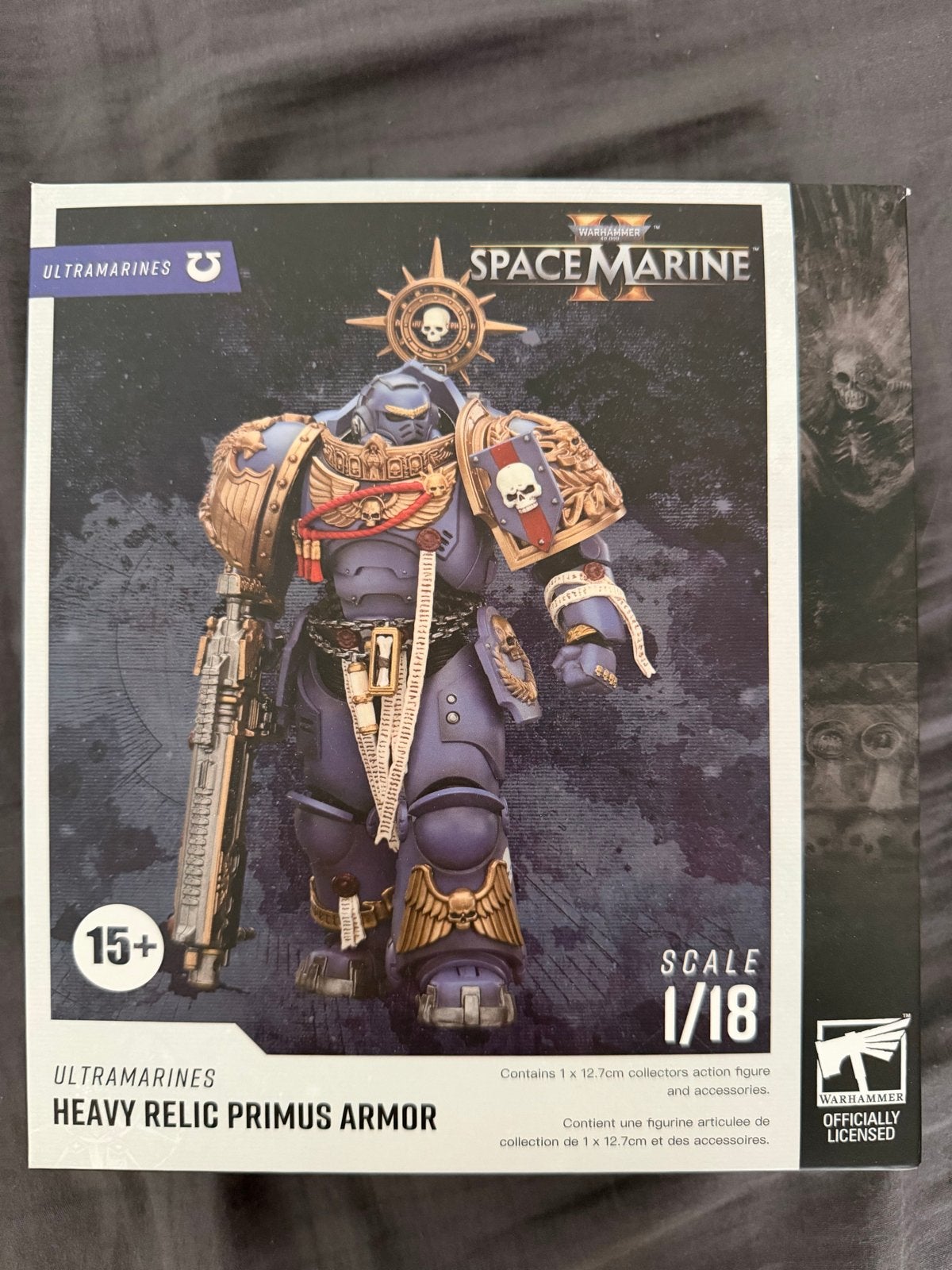 Warhammer 40K Space Marine Heavy Relic Primus Armor Figuur, Ophalen of Verzenden, Zo goed als nieuw