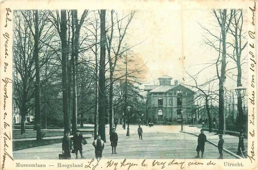 380-657-031 Utrecht Museumlaan Hoogeland, Verzenden, Voor 1920, Utrecht
