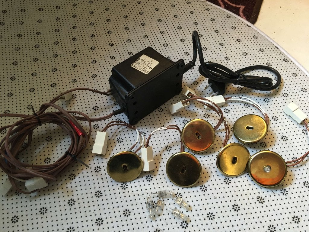 Halogeen steeklampjes  met trafovoeding, (geschikt voor led), Ophalen of Verzenden, Gebruikt, Overige typen