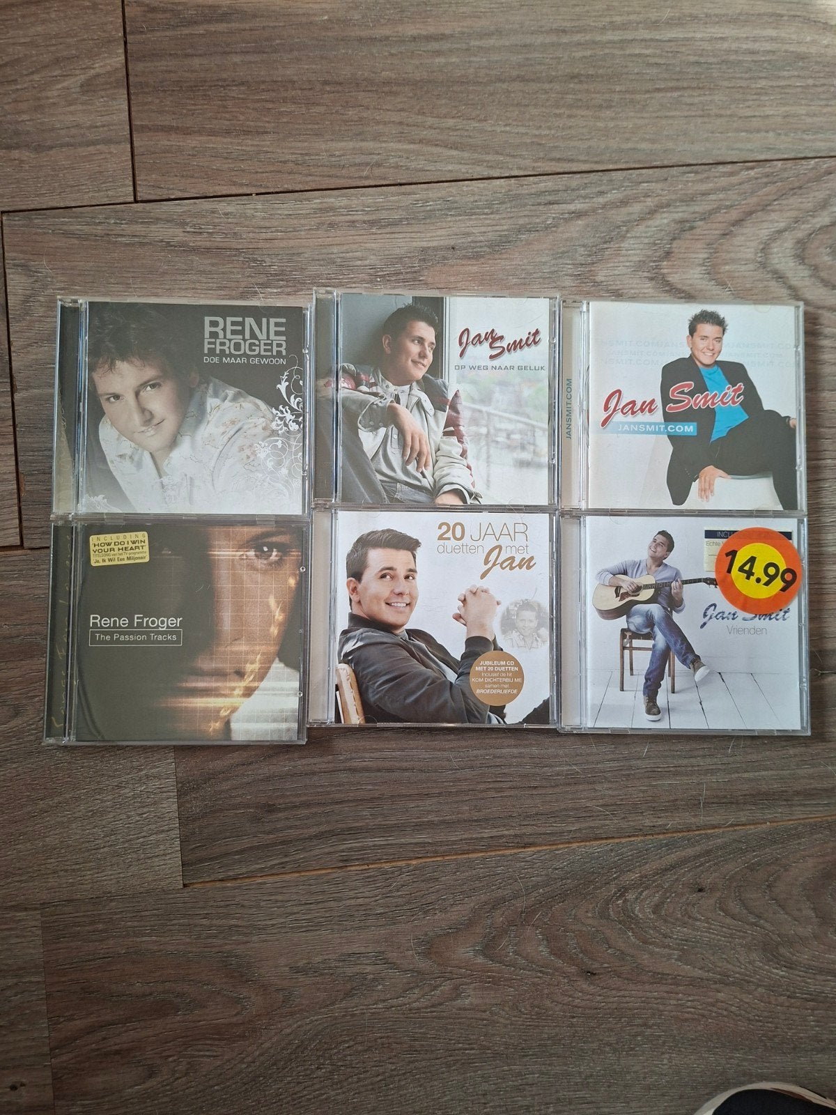 CD collectie René Froger & Jan Smit - Diverse albums, Ophalen of Verzenden, Gebruikt, Schlager, Album