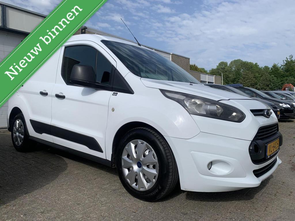 Ford Transit Connect 1.6 TDCI L1 3Pers Airco Trekhaak Cruise, Auto's, Origineel Nederlands, 1560 cc, Ford, Bluetooth