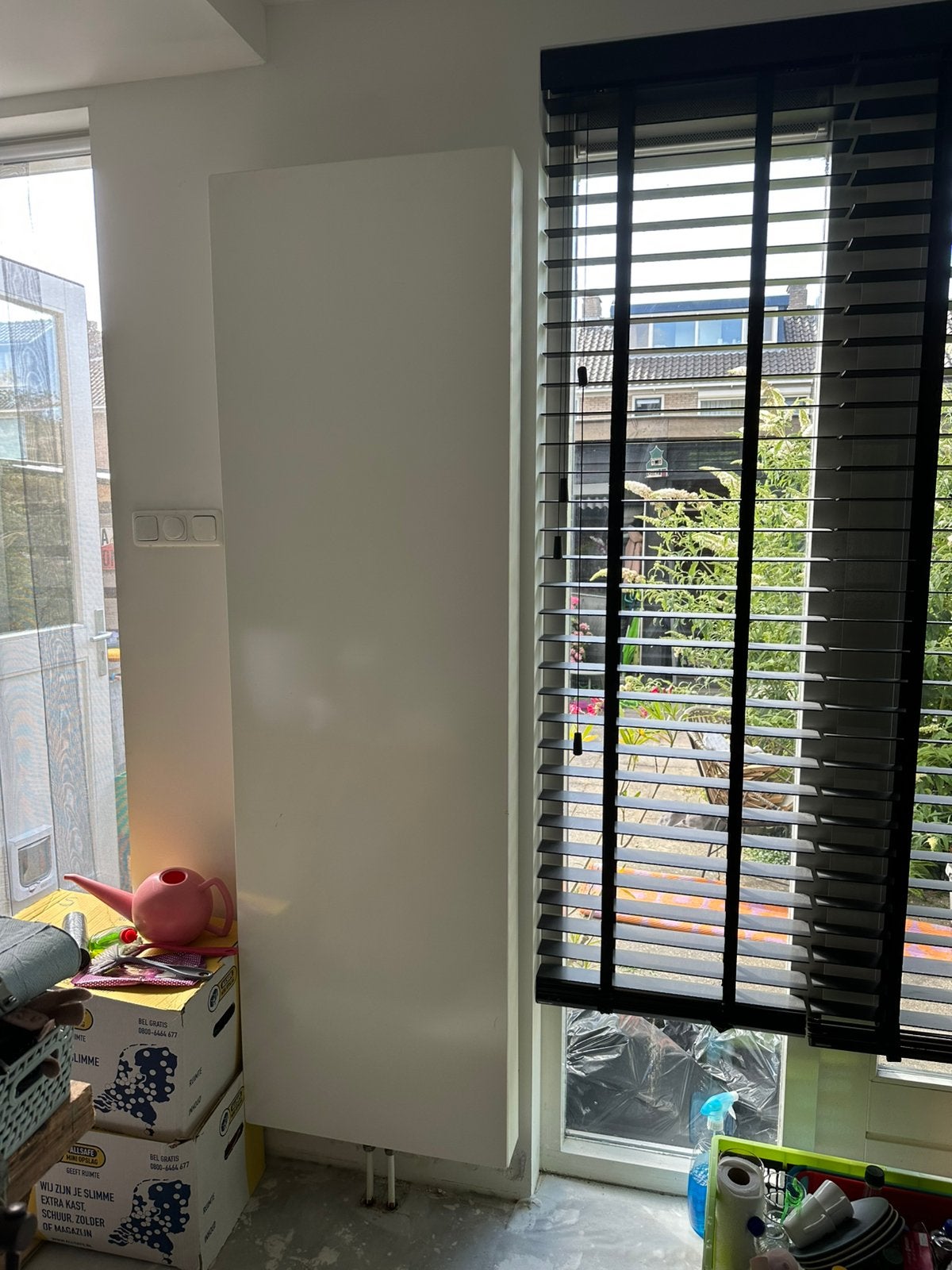 Thermrad plateau radiator met voetventiel, Doe-het-zelf en Verbouw, Verwarming en Radiatoren, Ophalen, 30 tot 80 cm, Radiator