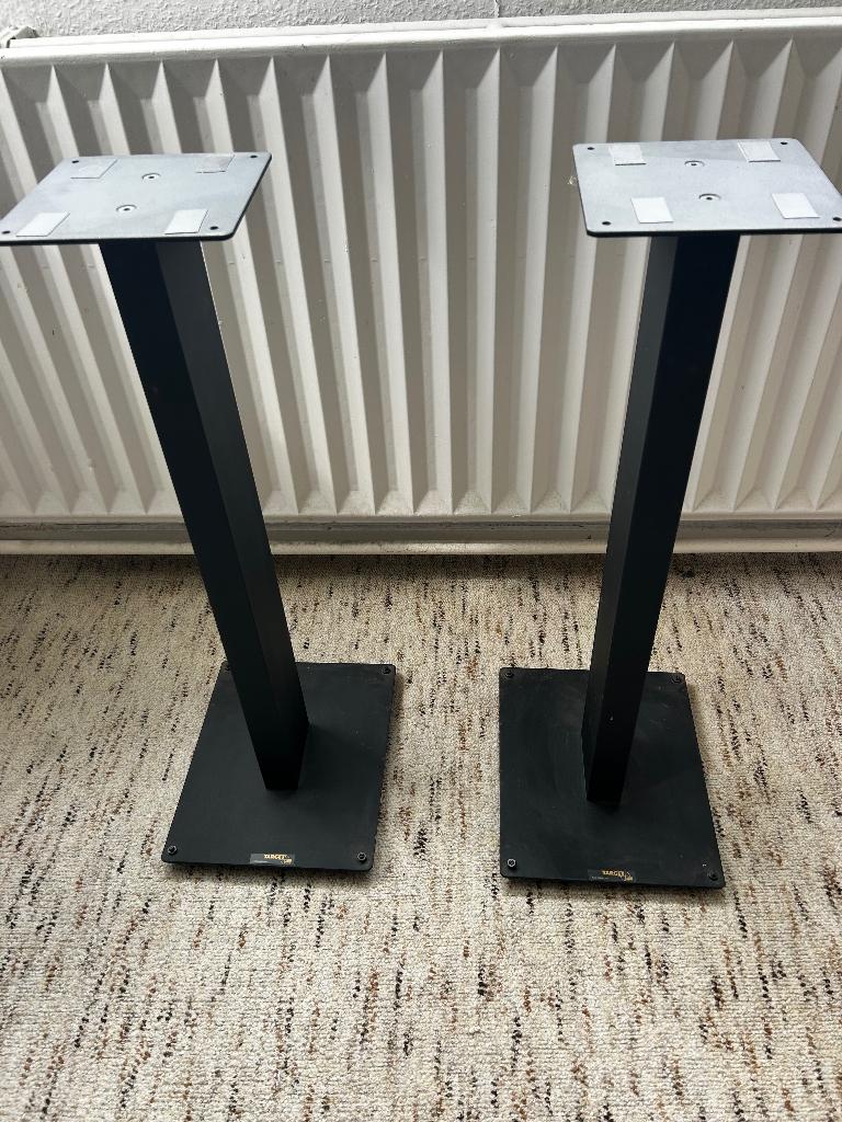 2 x Target Audio luidspreker standaards, Audio, Tv en Foto, Ophalen of Verzenden, Minder dan 60 watt, Overige typen, Overige merken