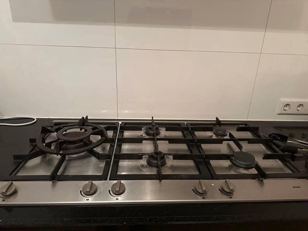 Atag gasfornuis, Witgoed en Apparatuur, Kookplaten, Ophalen, Gebruikt, Gas, Vrijstaand
