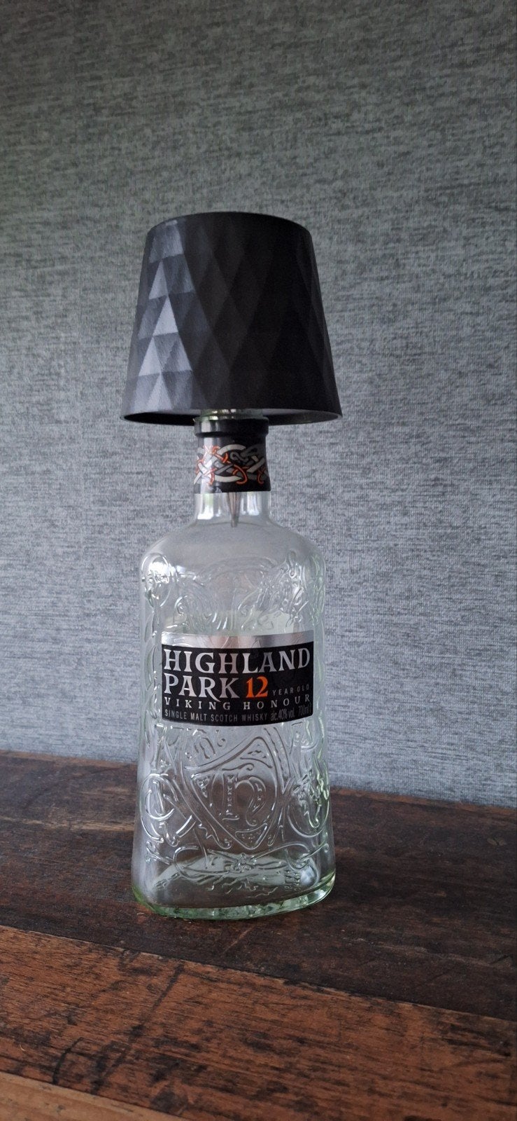 Highland Park 12,Whisky flessenlamp., Huis en Inrichting, Ophalen of Verzenden