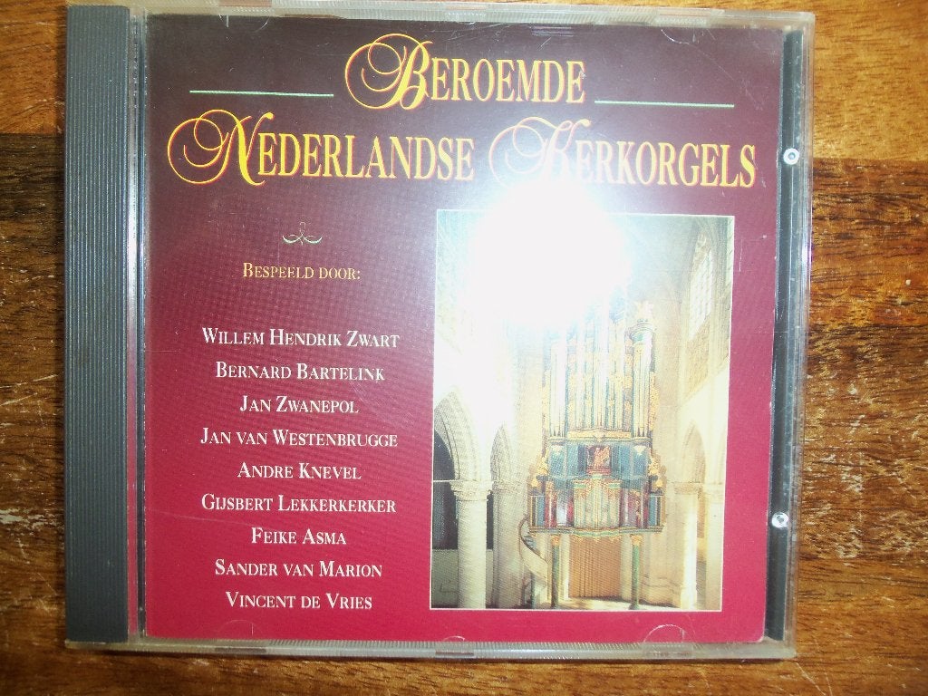 CD BEROEMDE NEDERLANDSE KERKORGELS., Soloconcert, Ophalen of Verzenden, Zo goed als nieuw, Classicisme