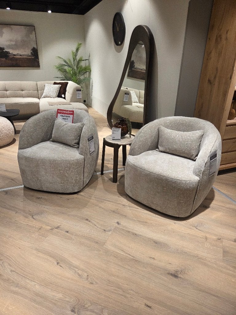 Draaifauteuil Dazzle, Huis en Inrichting, Ophalen, 75 tot 100 cm, Zo goed als nieuw, 75 tot 100 cm