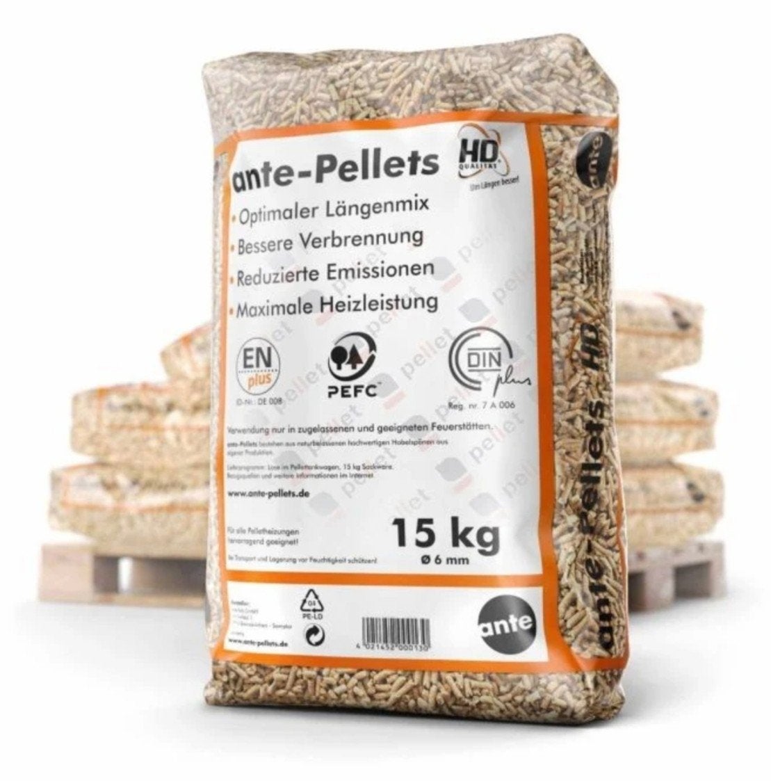Premium Witte Naaldhout Pellets EN Plus A1 - 975kg Pallet, Ophalen of Verzenden
