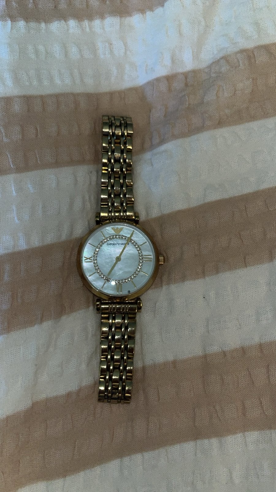 Dames harloge, Sieraden, Tassen en Uiterlijk, Horloges | Dames, Zo goed als nieuw, Overige merken, Staal, Ophalen of Verzenden