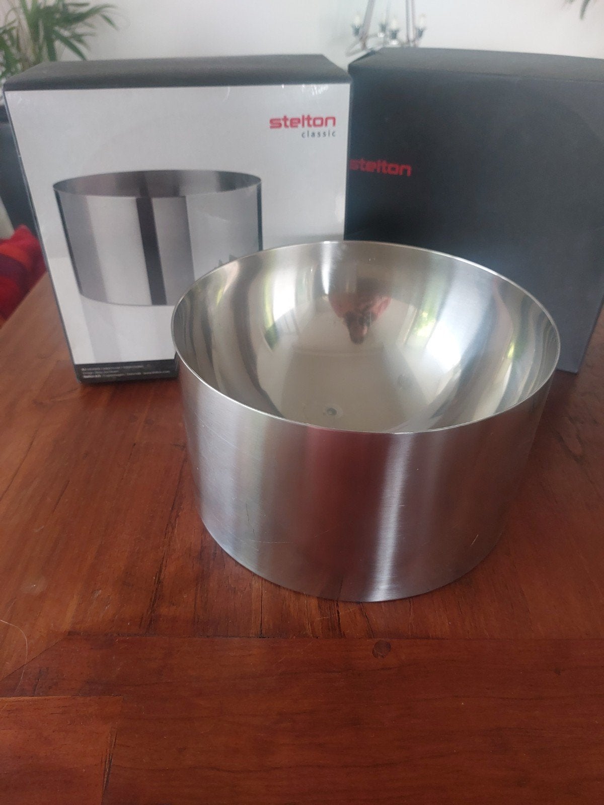 Stelton saladekom, Zilver, Ophalen of Verzenden, Metaal, Overige merken