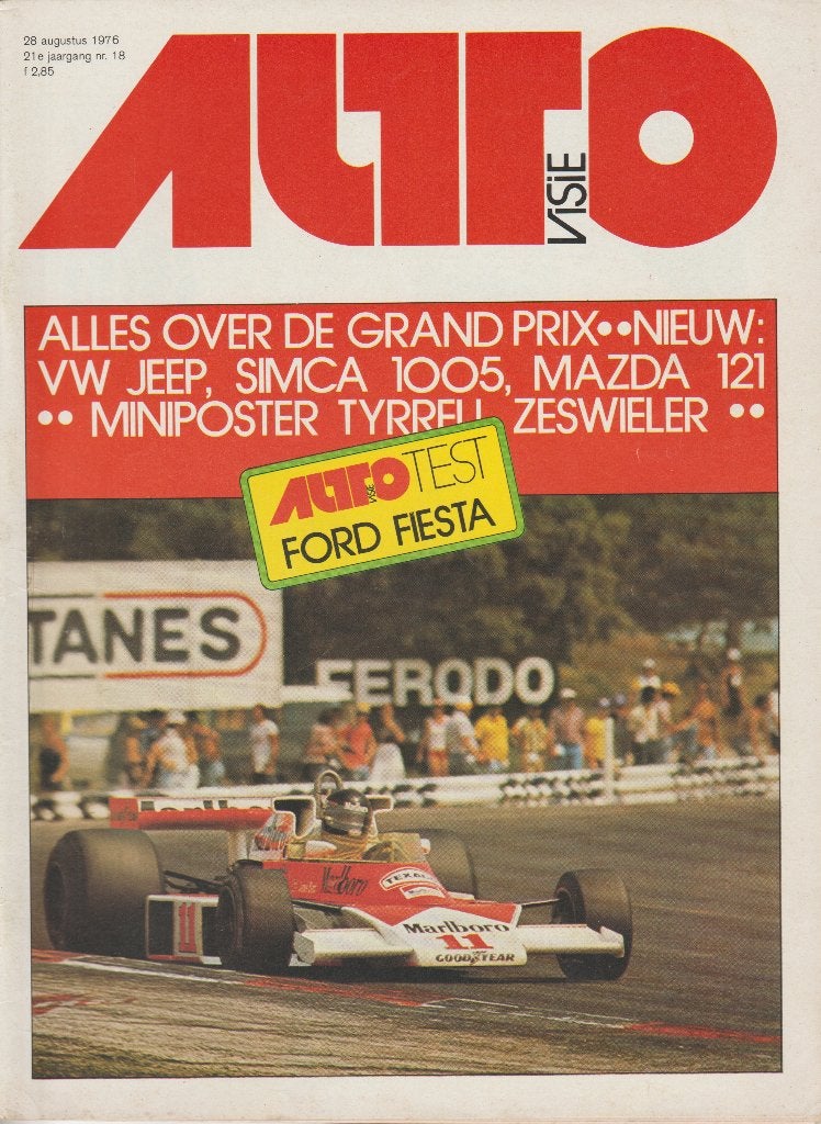 Autovisie Grand Prix special 1976, Ophalen of Verzenden, Gebruikt, Formule 1