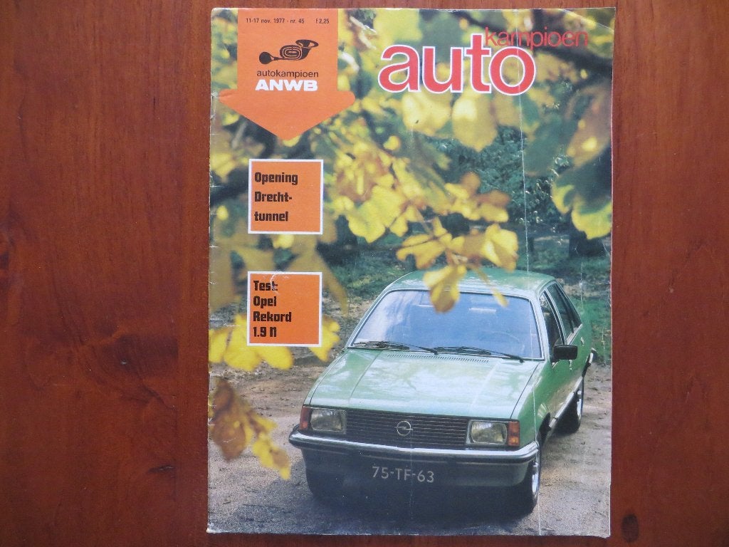 Autokampioen 45 1977 Opel Rekord 1.9 N, Vauxhall Cavalier, Ophalen of Verzenden, Nieuw, Opel