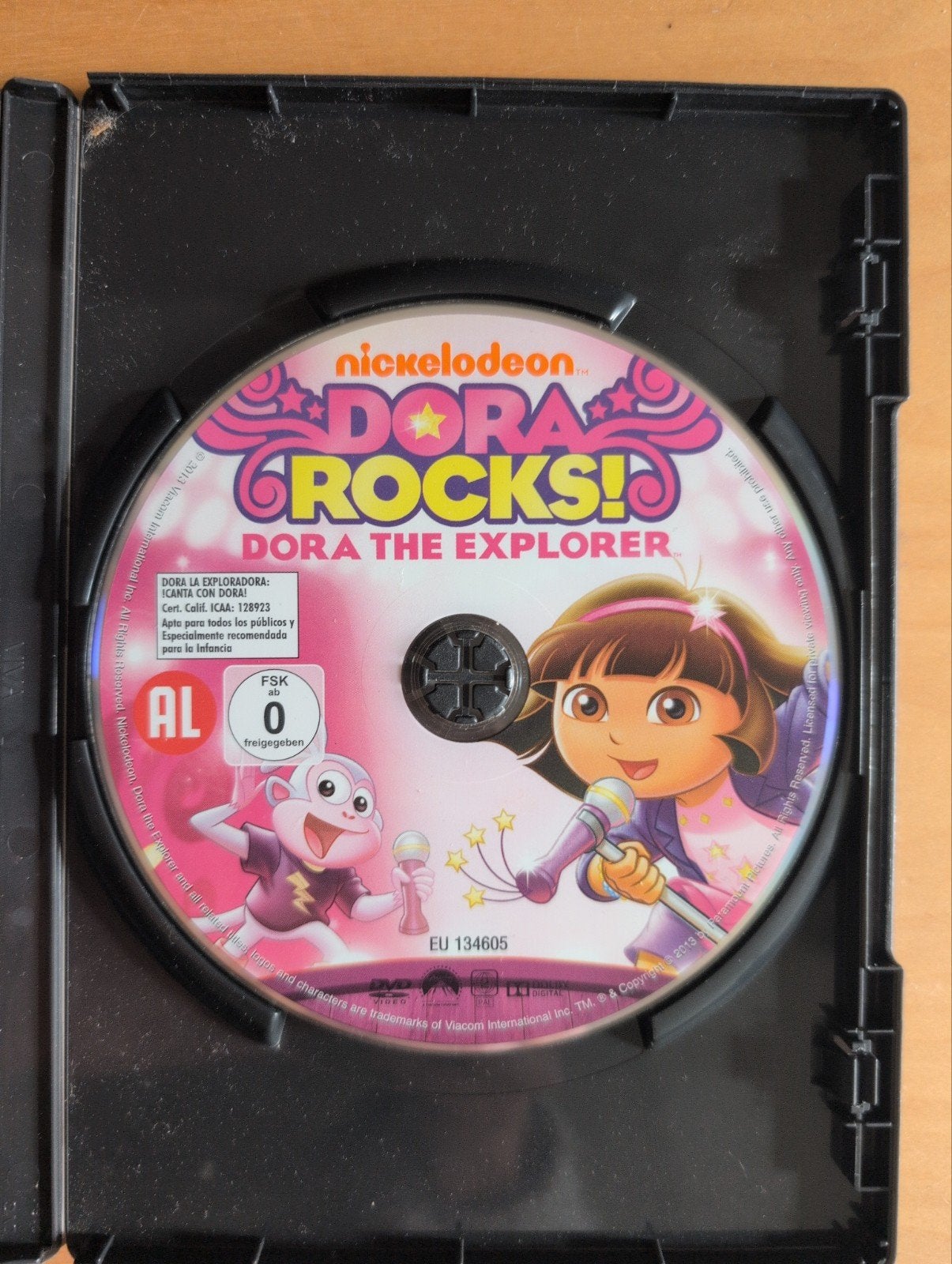 Dora Rocks! Dora the Explorer DVD - Zing met Dora, Cd's en Dvd's, Gebruikt, Alle leeftijden, Nederlands, Ophalen of Verzenden