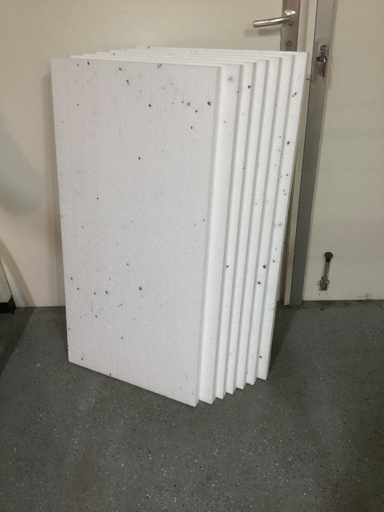 7 Isolatieplaten 50x100cm, Dakisolatie, Nieuw, Minder dan 5 m², Piepschuim (Tempex)