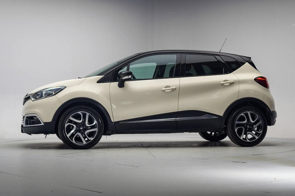 Renault Captur 1.2 TCe Dynamique Aut. [ Navigatie Cruise Cam, Auto's, Renault, 4 cilinders, Wit, Origineel Nederlands, 19 km/l