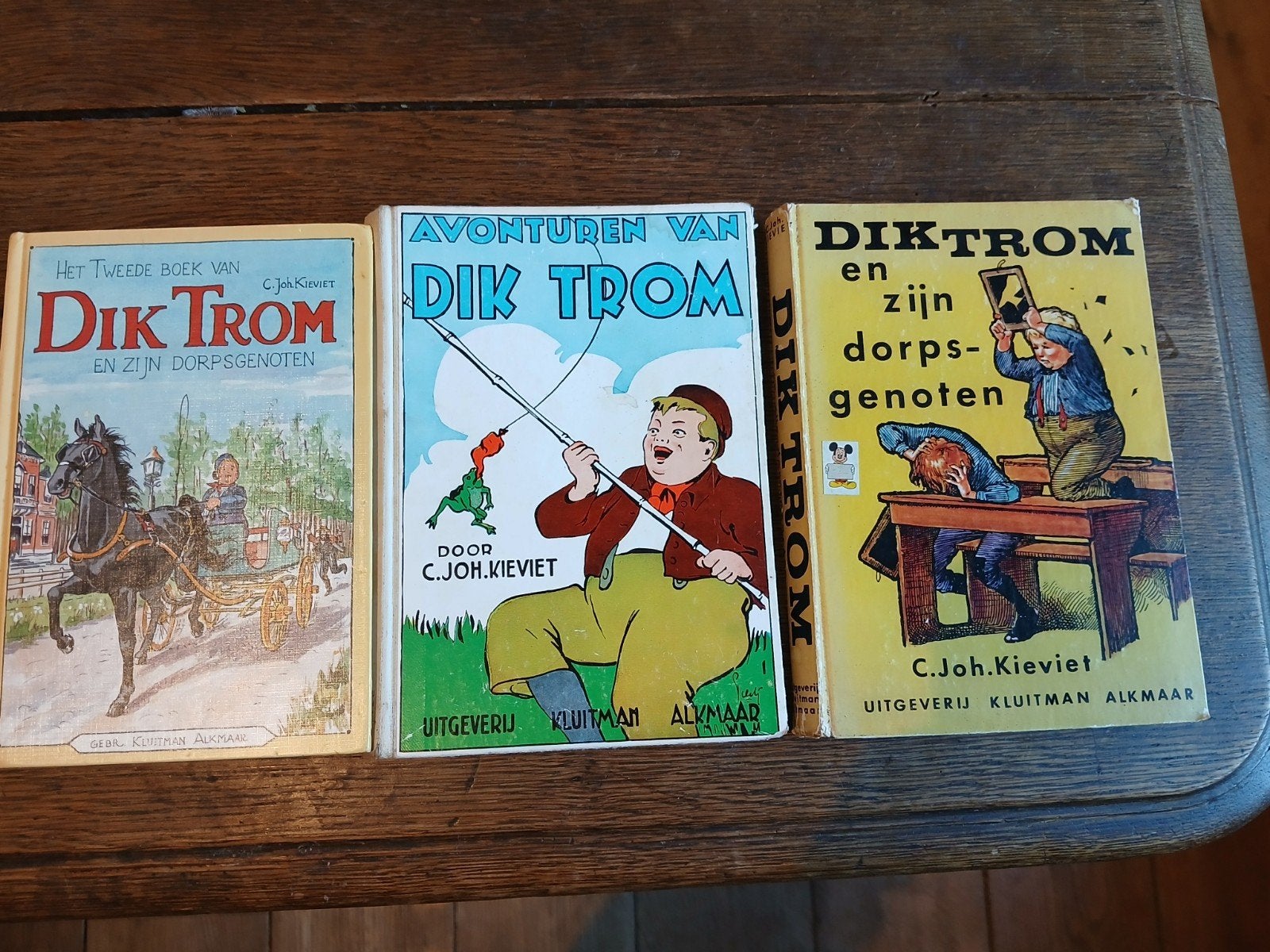 DRIE MAAL DIK TROM. ZEER GOEDE STAAT.., Ophalen of Verzenden, Gelezen, C. Joh. Kieviet