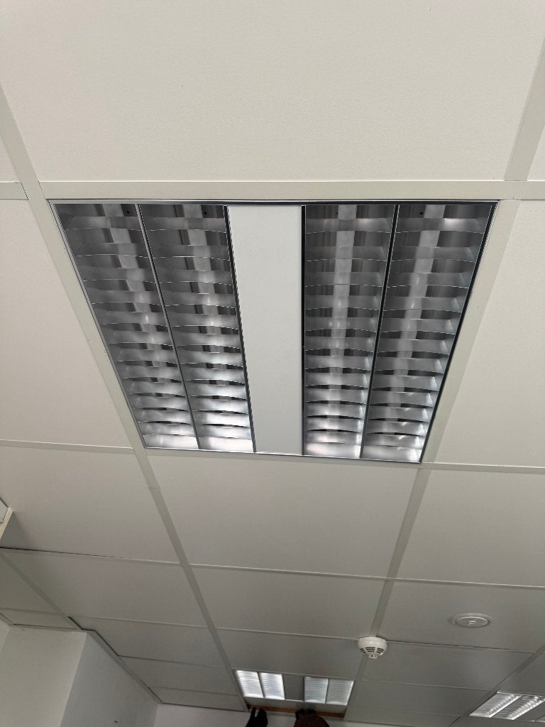 TL bakken 6 stuks, Doe-het-zelf en Verbouw, Bouwverlichting, Ophalen, Gebruikt, Minder dan 50 watt, Lamp met armatuur